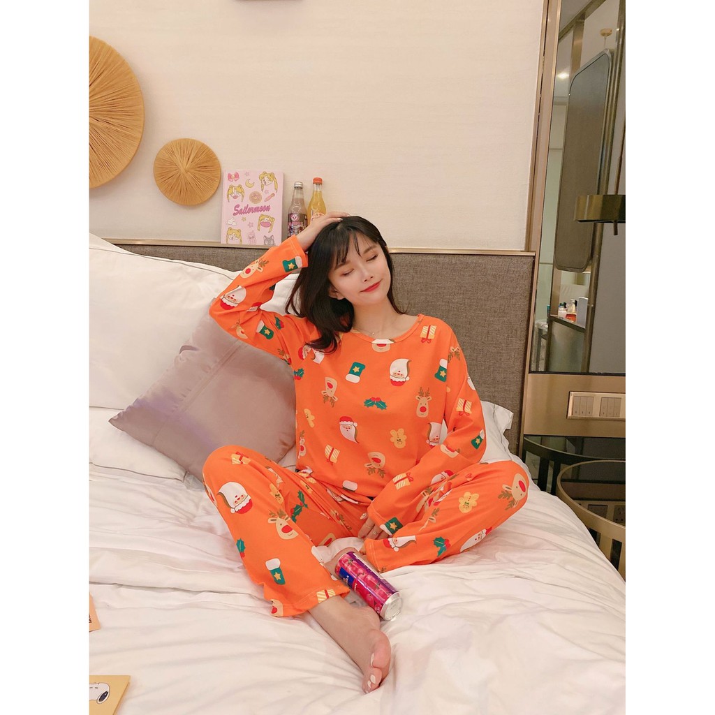 Set ulzzang đồ ngủ Giáng Sinh DN009 (có ảnh thật) | BigBuy360 - bigbuy360.vn