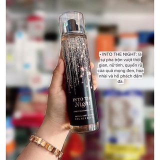 CHAI XỊT THƠM BODY MIST INTO THE NIGHT