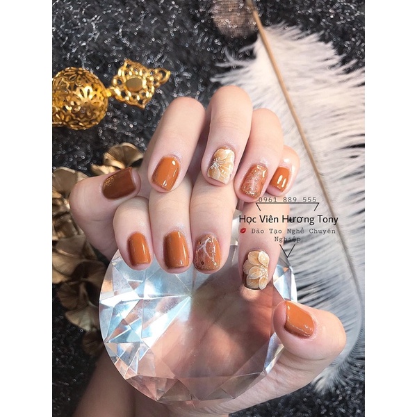 Hoa bột ẩn tay - hoa đính móng trang trí THIÊN DI NAIL