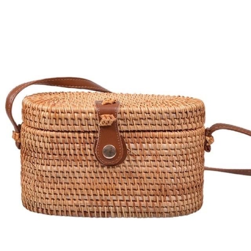 Túi xách mây tre đan, beach bag, Environmental friendliness, thân thiện với môi trường