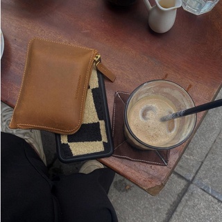 Ví da unisex Handmade Pound Wallet Onetothree