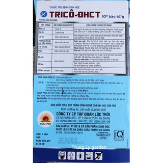 Tricoderma Lộc Trời 500g - chế phẩm hữu cơ diệt nấm đối kháng