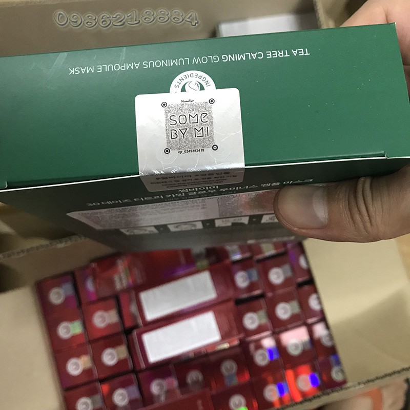 [Mã COS1103 hoàn 8% xu đơn 250K] Mặt nạ Tràm trà Cấp nước Dưỡng trắng SOME BY MI Glow Luminous Ampoule Mask LAM7 | BigBuy360 - bigbuy360.vn