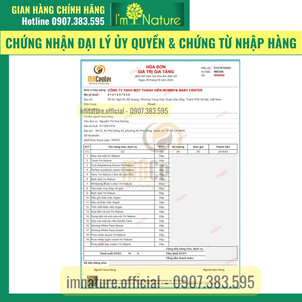 Combo Sau Sinh: Muối Thảo Dược + Rượu Gừng &amp; Nghệ Hạ Thổ 3 Năm + Tặng Đai Quấn Cho Mẹ Sau Sinh I'm Nature