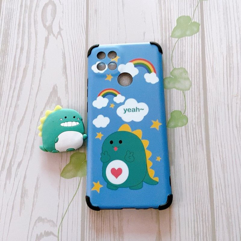 ỐP kèm pop  idm Realme 5/5S/5i/C3/6i/Realme C17/7i/realme C12/C15/C20/C11 2021