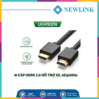 Cáp HDMI 3m hỗ trợ 2K/4K Ugreen Cao Cấp 10108
