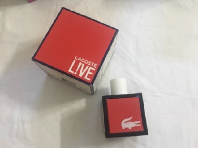 Nước hoa Auth- Hàng xách tay. Live Lacoste for men