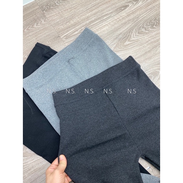 QUẦN LEGGING TĂM LÓT NỈ CO GIÃN MẠNH MS16727