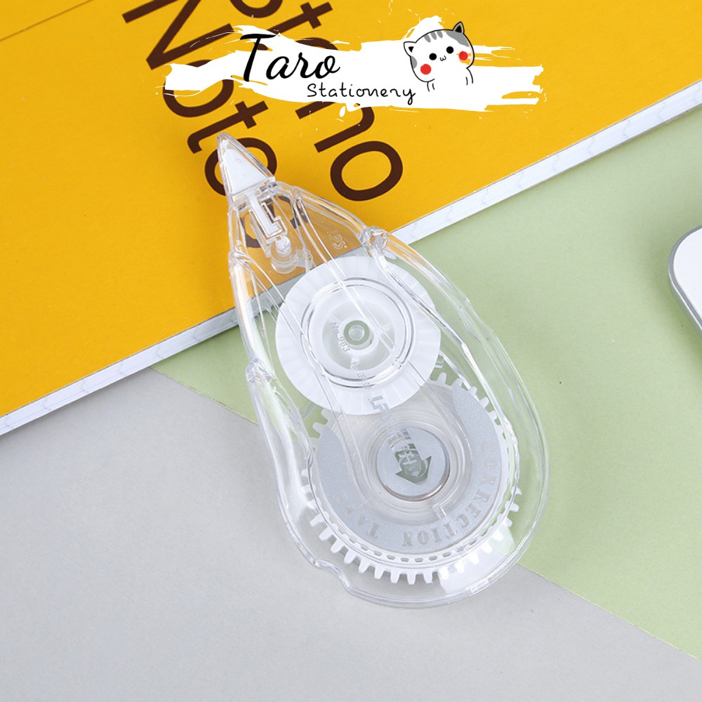 Bút xoá kéo trong suốt tiện dụng 12m C07 Taro Stationery