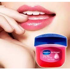 Set 2 Sáp dưỡng môi VASELINE hủ 7G