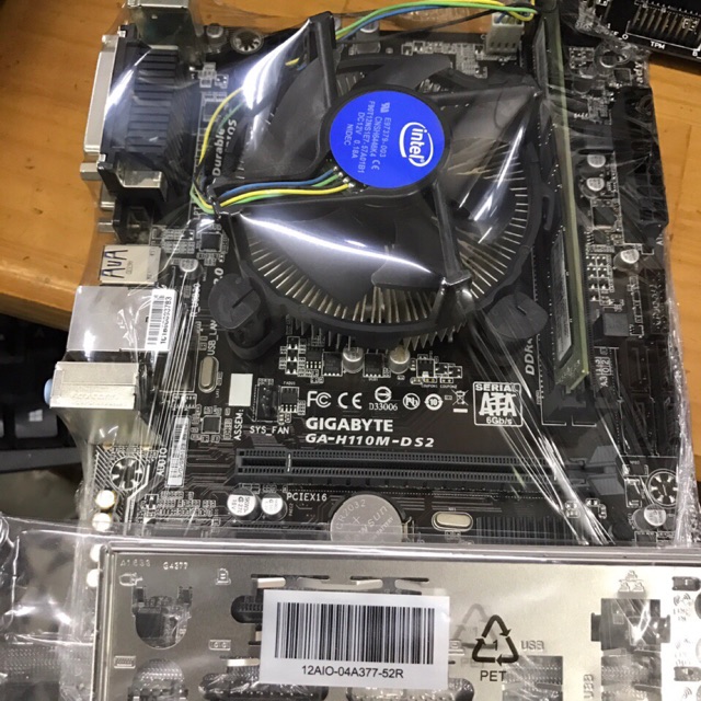 Combo Main  H110+ chip G4400 ram 4gb hàng đẹp nhu mới