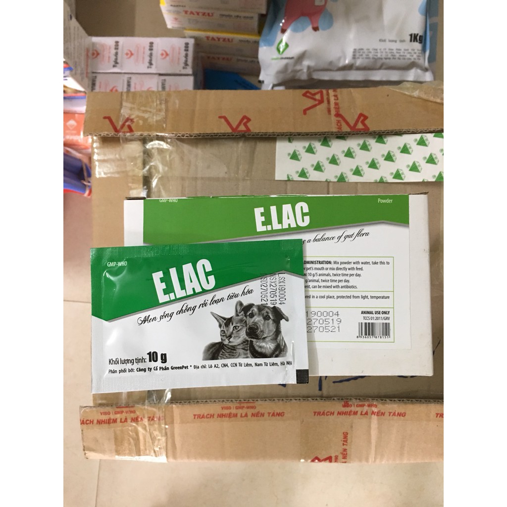 Men tiêu hóa cho chó mèo ELAC