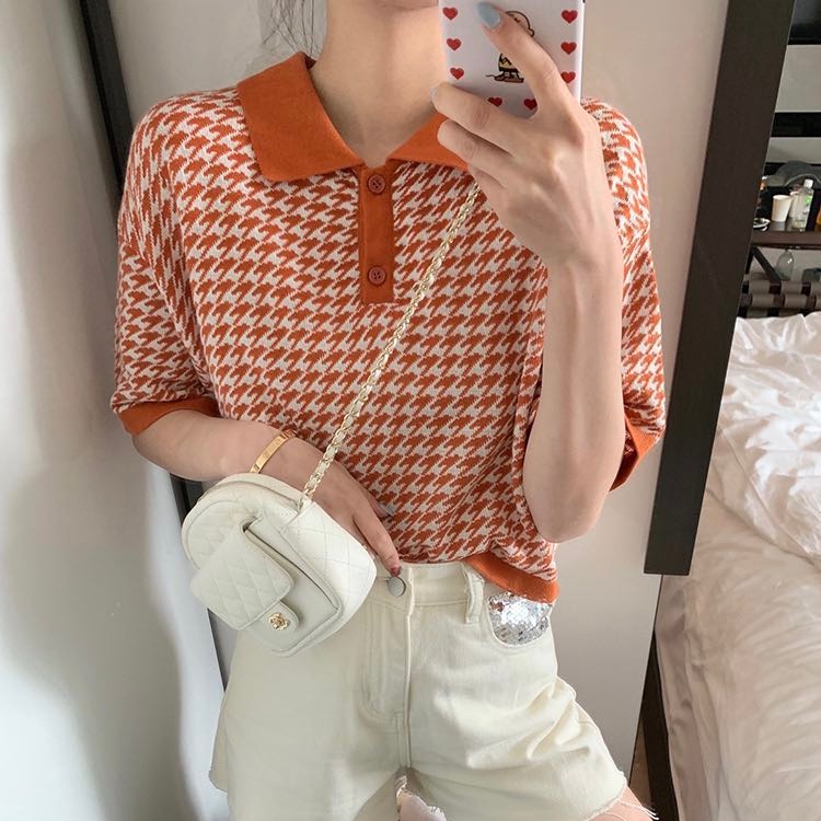 SUXI Áo Thun Tay Ngắn Dáng Rộng Phong Cách Hàn Quốc Thời Trang Mùa Hè Cho Nữ