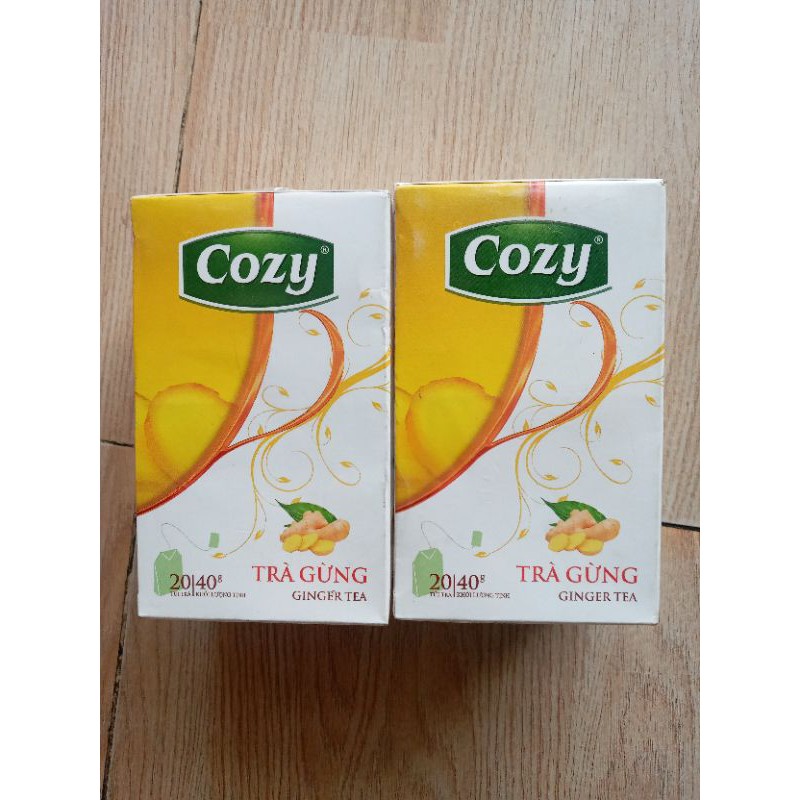 Trà Gừng Túi Lọc Cozy hộp 40g