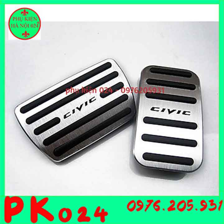 [Civic 2016-2020] Ốp Chân Ga Chân Phanh Cho Xe - Civic 2016-2020