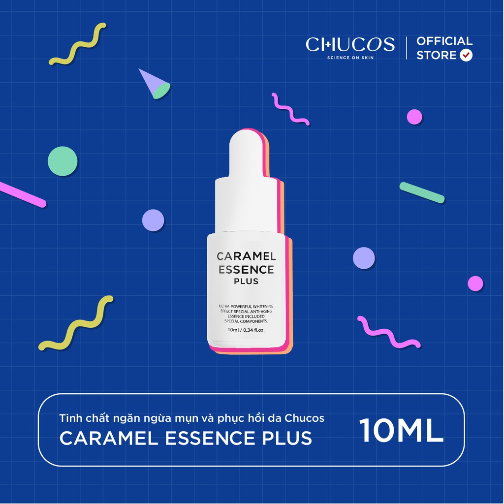 Tinh chất ngăn ngừa mụn và phục hồi da Chucos Caramel Essence Plus (10ml)