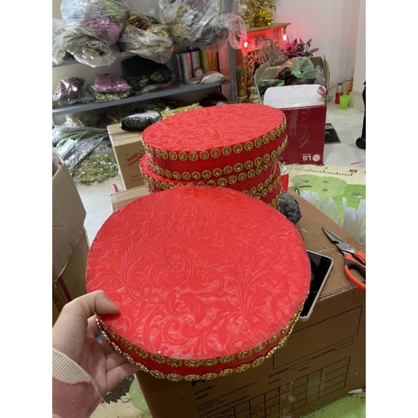 ĐẾ XỐP TRANG TRÍ THÁP BÁNH, NƯỚC, OẢN TÀI LỘC