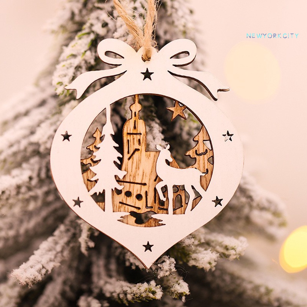 Set 2 Ngôi Sao Năm Cánh Trang Trí Cây Thông Giáng Sinh