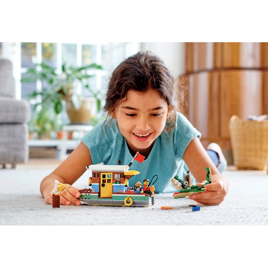 Lego HaHa - Lego Creator - Nhà Thuyền Trên Sông - 31093