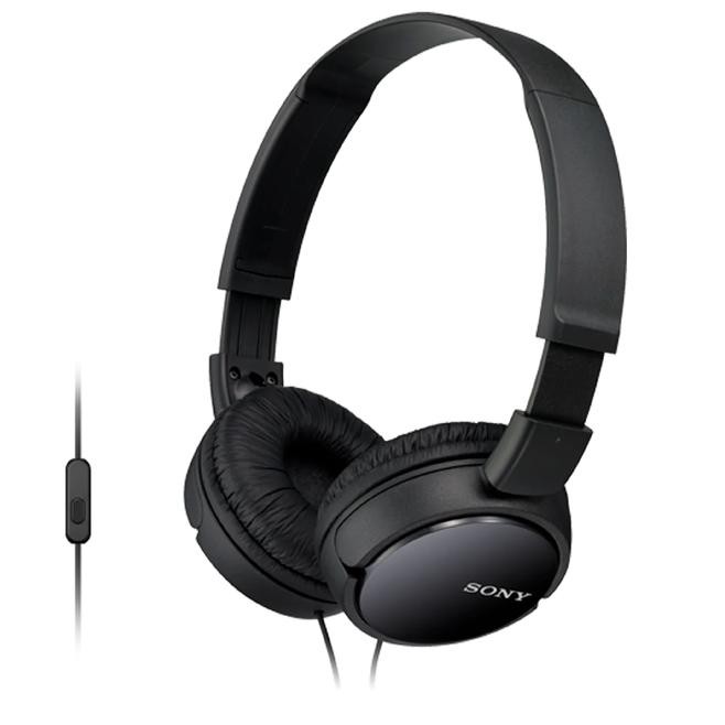 Tai Nghe Chụp Tai Sony Mdr Zx110Ap Kèm Mic Chất Lượng Cao Đen