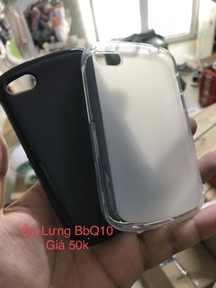Ốp Lưng silicon Blackberry Q10