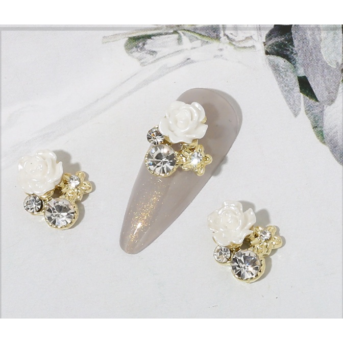 Charm trang trí nail mix nhiều mã