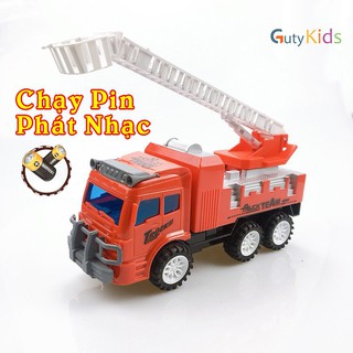 Đồ chơi xe cứu hỏa phát nhạc
