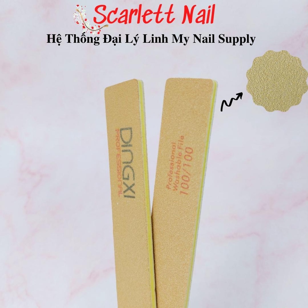 Dũa da bò Dingxi 100/100 - chuyên phá móng bột đắp móng gel móng giả