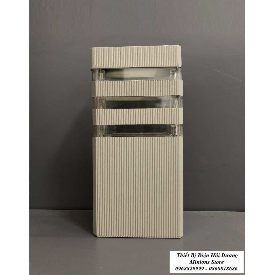 Đèn tường Atimol 1 Đầu Đui E27 3358/1 - Gắn trụ cổng sân vườn cầu thang sang trọng - Hợp kim Nhôm Chống rỉ ô xi hóa