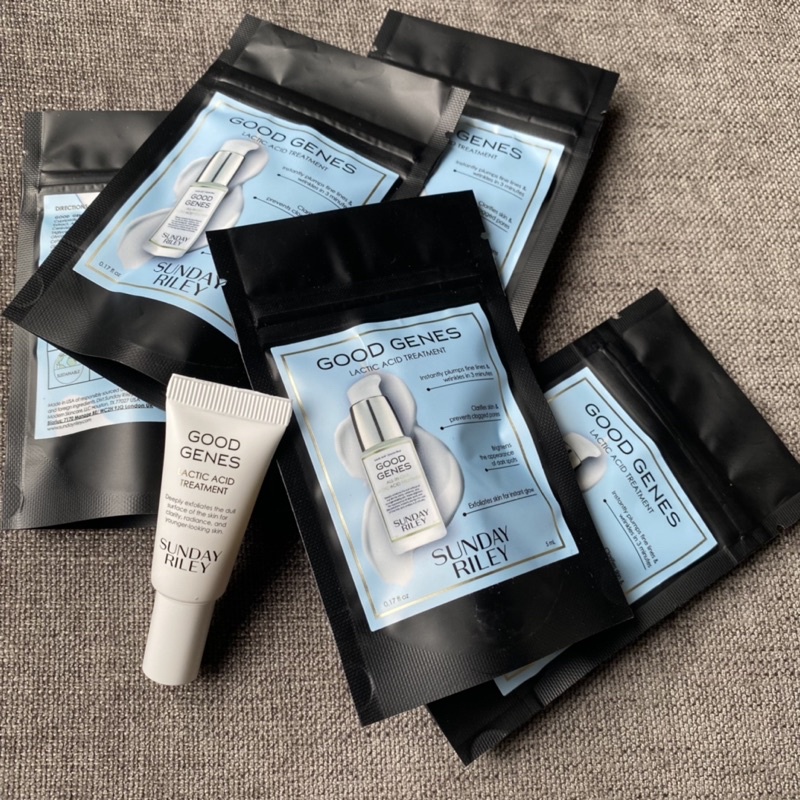 Serum dưỡng da Sunday Riley Good Genes All-In-One Lactic Acid Treatment minisize 5ml