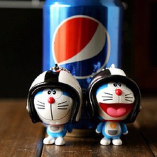MÓC KHÓA DOREMON ĐỘI MŨ BẢO HIỂM