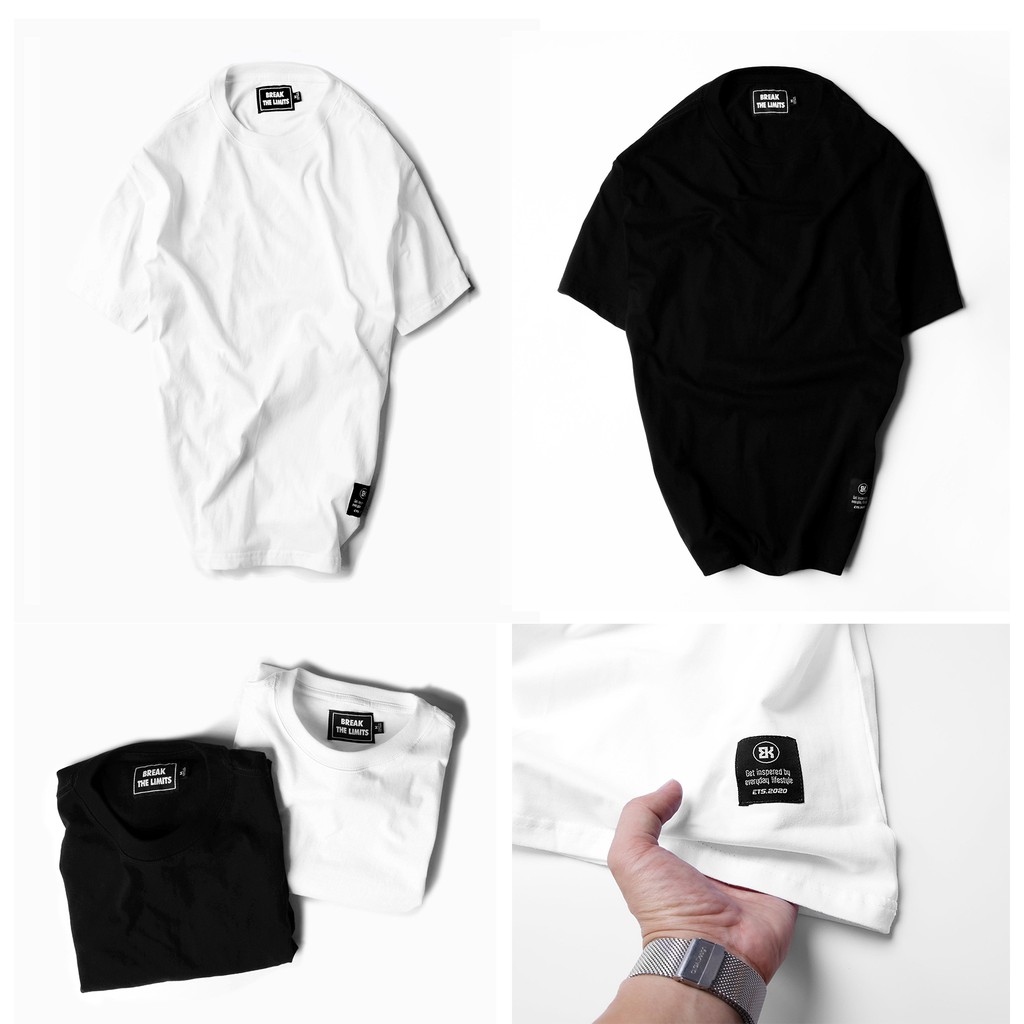Áo thun Basic 2 chiều 100% cotton
