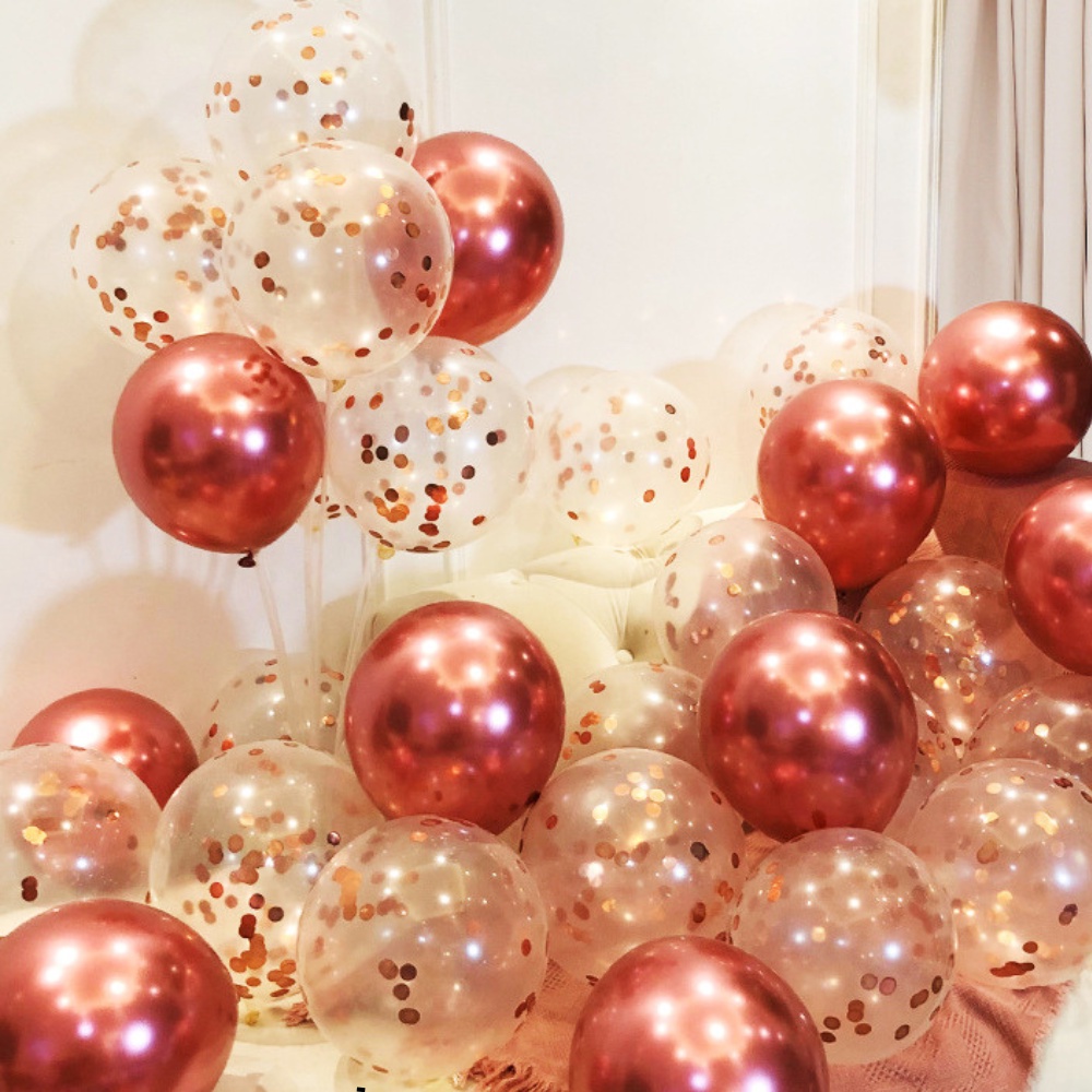 Set bóng trang trí phòng cưới cho cặp đôi [ Kèm quà tặng ]