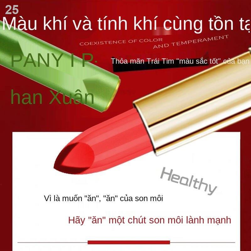 Jelly lipstick không phai màu son lì, dưỡng ẩm và thấm nước Phụ nữ có thai, học sinh trẻ em thể ăn sẵn