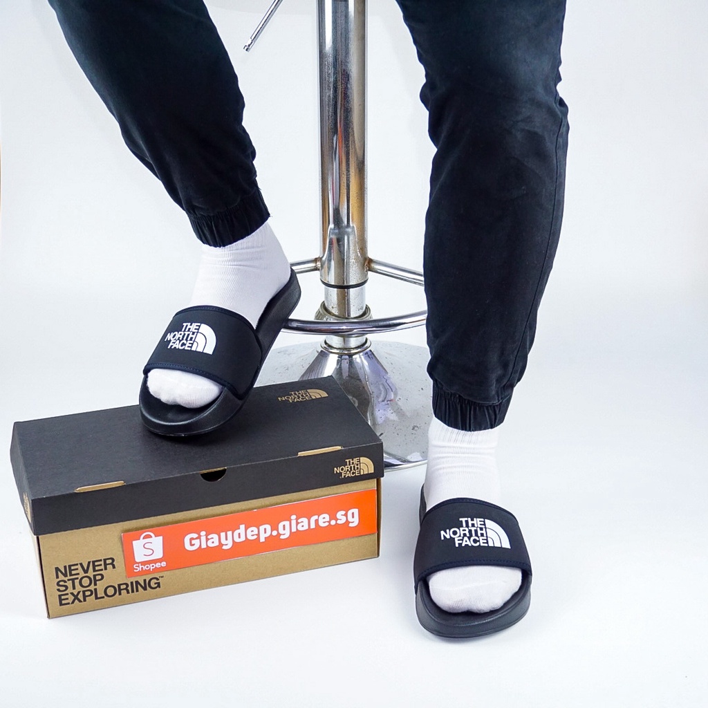 Dép bigsize nam nữ The North Face  - kiểu dáng quai ngang thời trang unisex