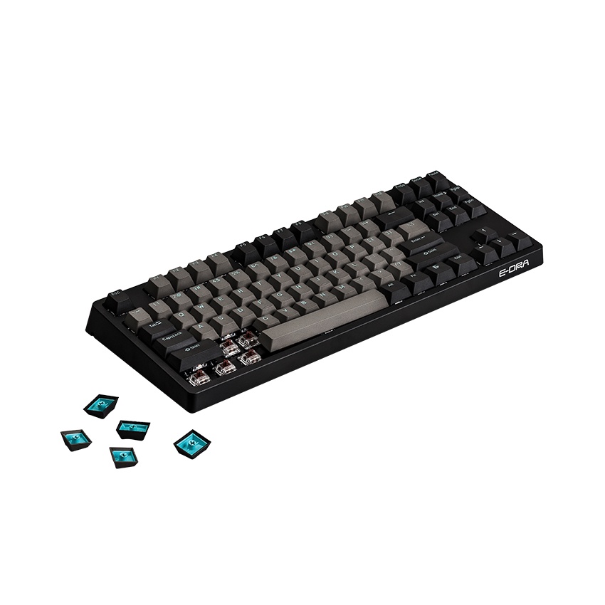 Bàn phím cơ EDra EK387 Pro Gateron Switch Hàng Chính Hãng