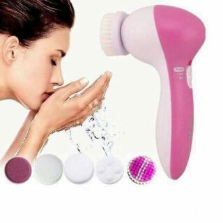 Máy massage rửa mặt 5in1