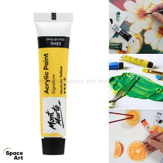 Màu Acrylic Paints Set 12ml Mont Marte Nhiều Hiệu Ứng