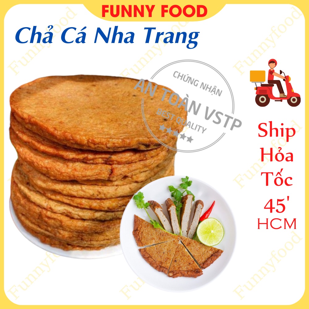 Chả Cá Nha Trang Chiên - Chả Cá Ngon 1 Miếng 470g-500g -  - Funnyfood