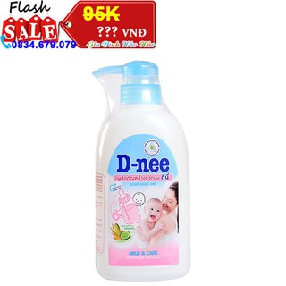 Nước rửa bình sữa D-nee Mild & Care chai 500ml