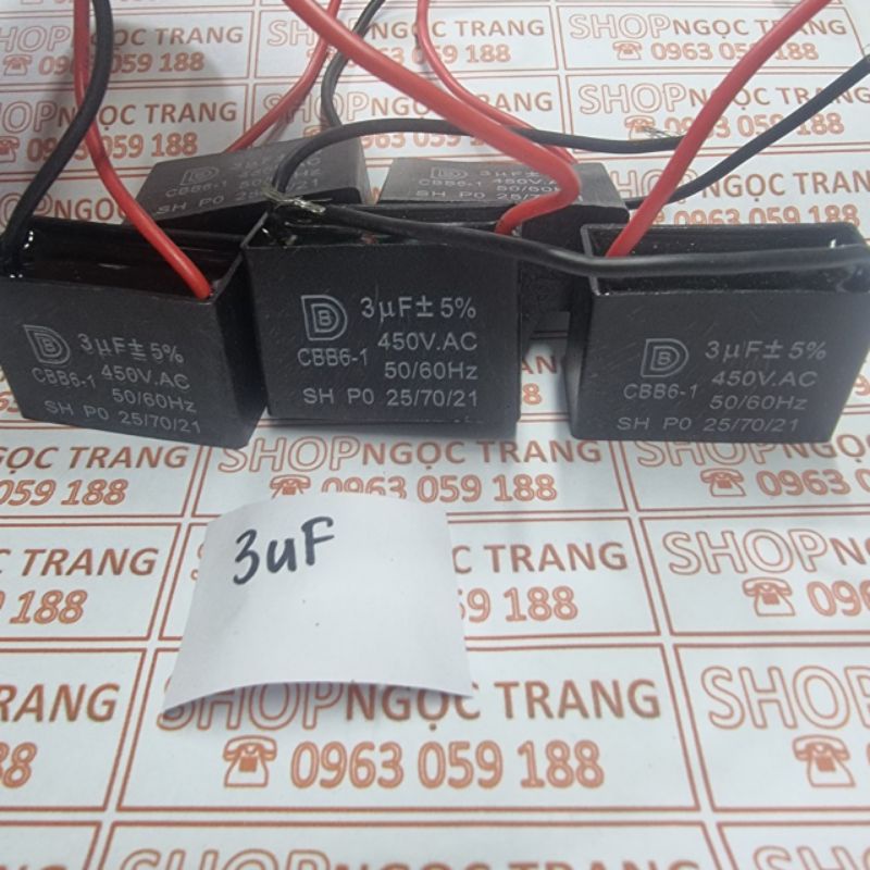 Tụ Quạt 3MF -450V