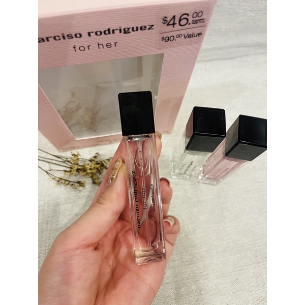 Set nước hoa Narciso Rodriguez for Her Perfume Travel Spray 10mlx3