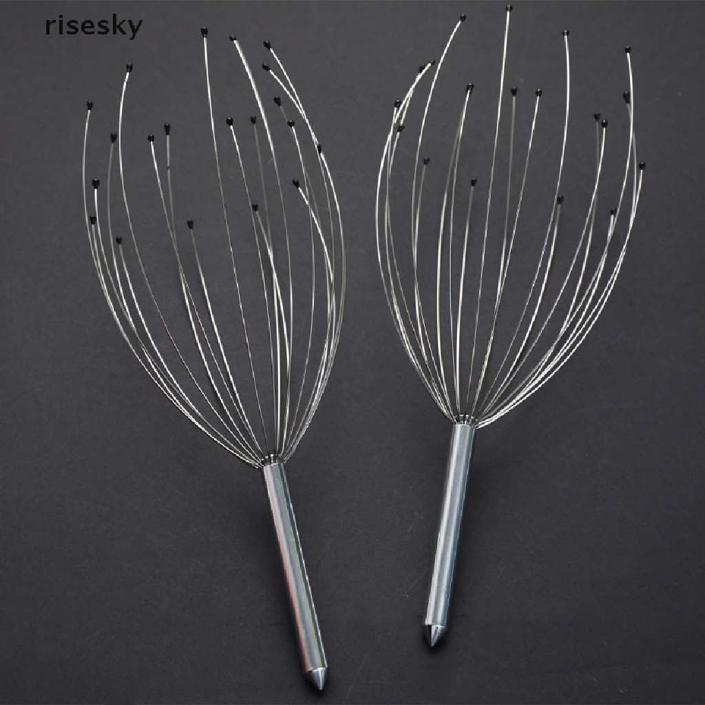 Dụng Cụ Mát Xa Da Đầu 20 Đầu Móng Vuốt Giúp Thư Giãn Sâu ♨Trên đó