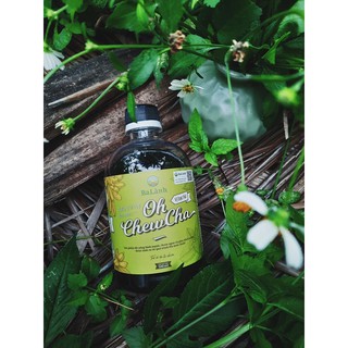 Nước trái cây lên men - Oh chewcha bạc hà (chai 500ml)