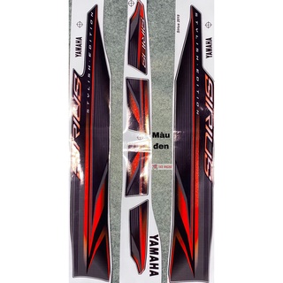 tem dán xe sirius đời 2008 - 2018 đủ màu trọn bộ