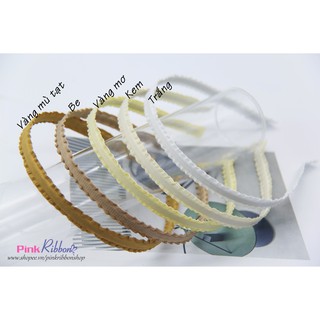 [Set 2 mét] Dây luồn bờm viền dún bèo 1cm (dùng cho xượng bờm 5mm/6mm)