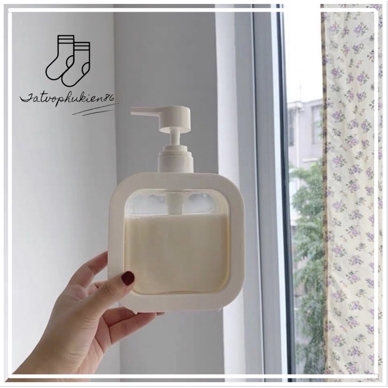 Chai đựng dầu gội -sữa tắm FREESHIPChai đựng nước rửa tay -nước rửa bát dung tích 500ml và 300ml có sẵn