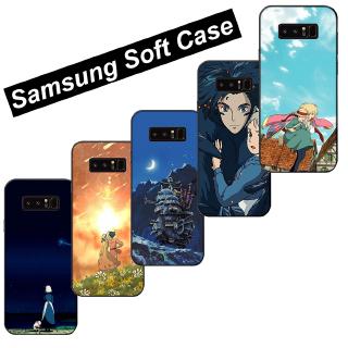 Ốp lưng độc đáo cho Samsung Galaxy S10 S9 S8 Plus S7 S6 Edge YX115 Howl's Moving Castle