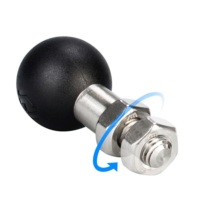 Bộ Chuyển Đổi Kẹp Gương Chiếu Hậu Xe Máy 25mm 1 &quot;M8 / M10 Đế Kim Loại