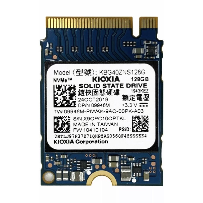 Ổ cứng SSD NVMe Samsung PM991 Toshiba 128GB 2230 hàng zin tháo máy new